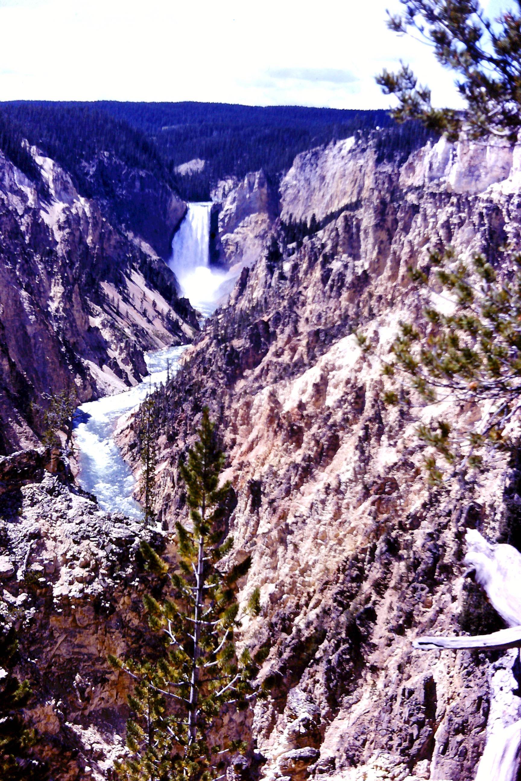 1974 08 -Yellowstone - Canyon 01