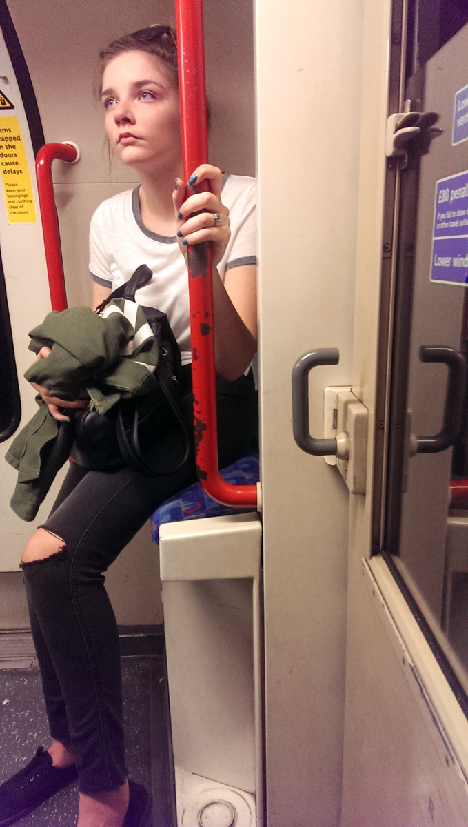 2015 07 - Trip 215 - London - Tube - Emily