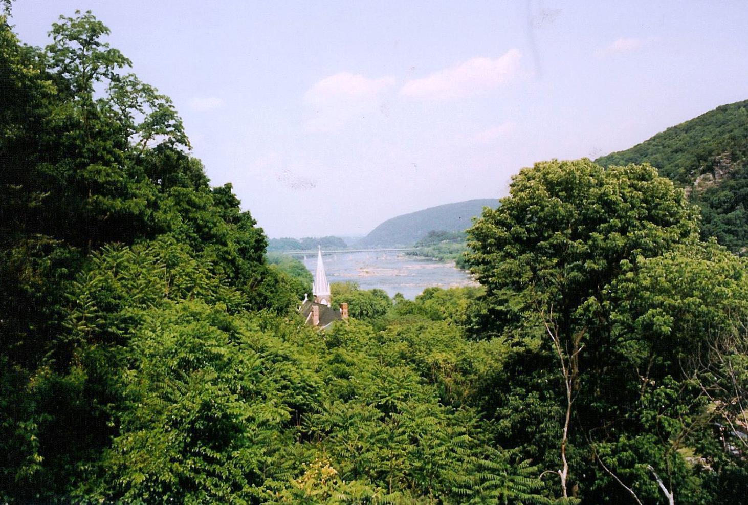 220 Harper Ferry - 1991 06 - 107 - River from Hillside