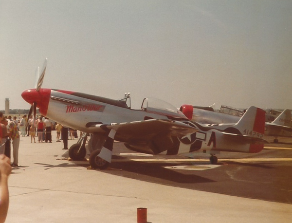 4B WWII-Fighter - P-51 Mustang - 1976 - Tinker AFB - 101 JEE