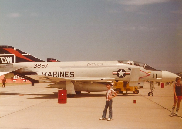 5B Postwar-Fighter - F-4 Phantom - 1976 - Tinker - JEE (Phil in front)