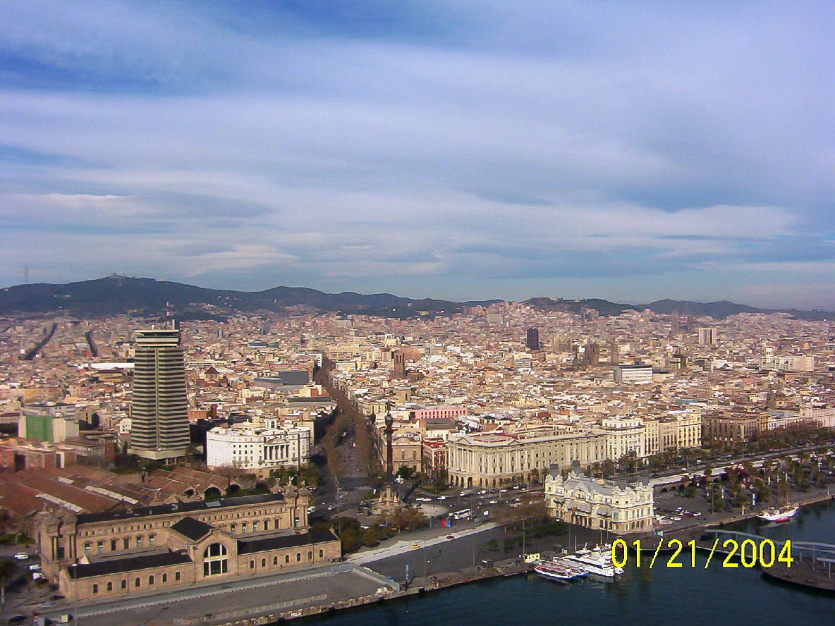 Barcelona - 2004 01 - 139 - from Cablecar