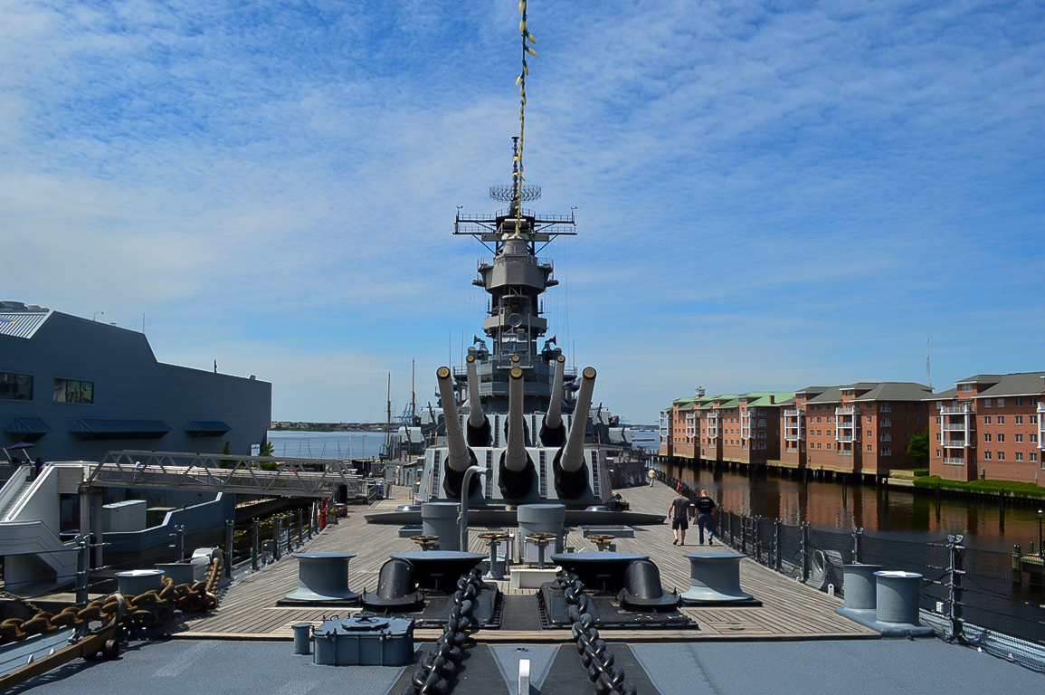 Battleship - 1943 Iowa Class - BB-64 Wisconsin - 2015 05 - Norfolk - 11-2