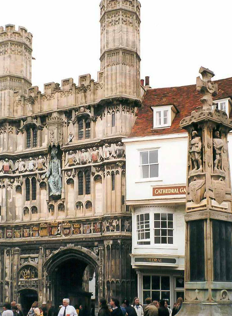 Canterbury - 1998 06 - 101 - Catherdral Entrance