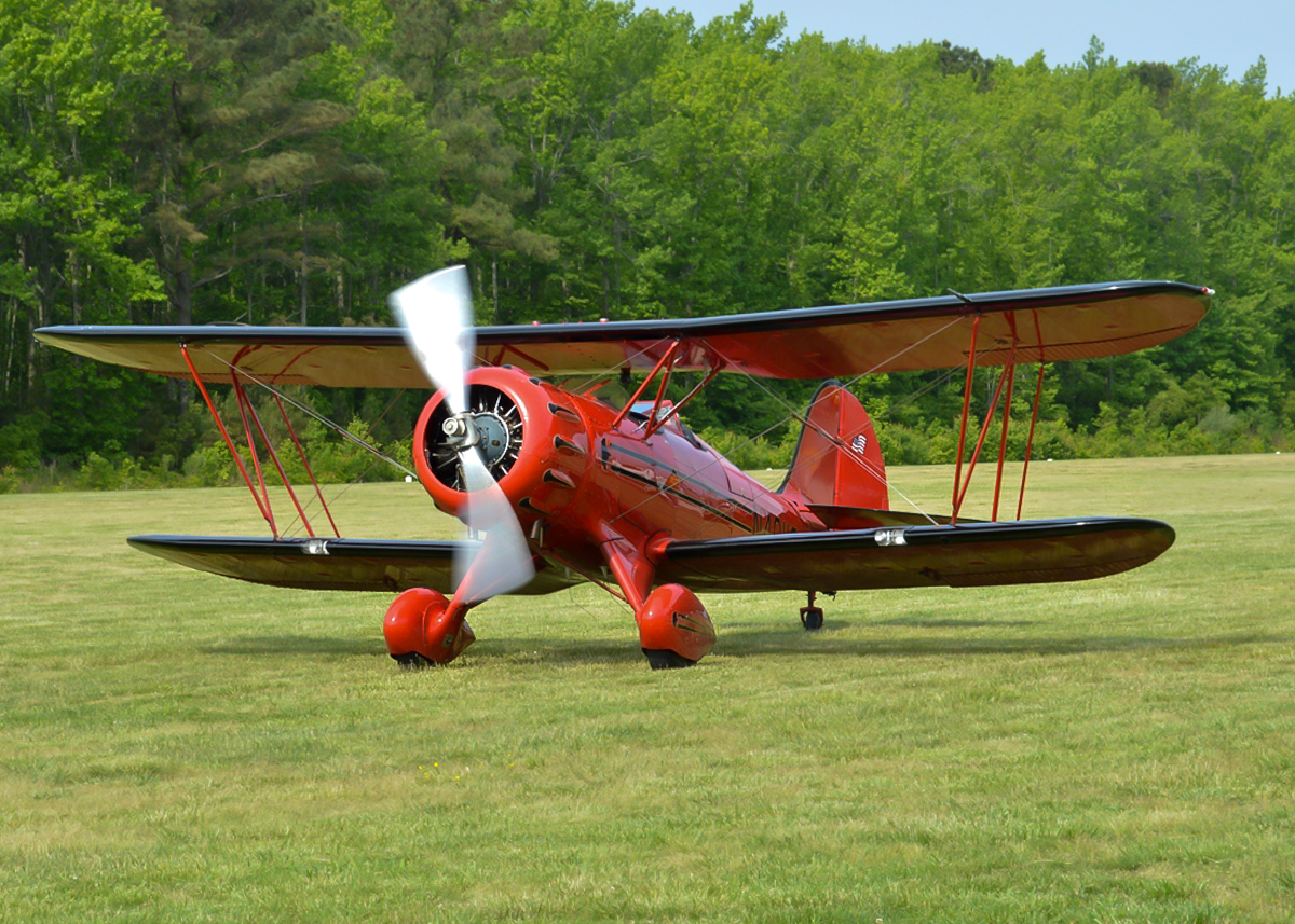 General - Waco YMF-5 - 2015 05 - Military Aviation Museum - 101