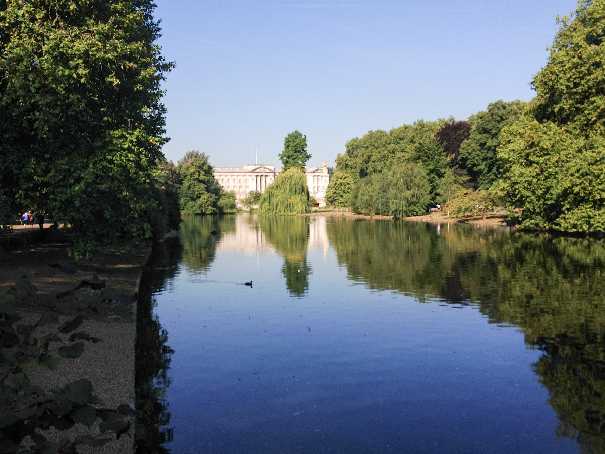 London - 2015 07 - 410 - Buckingham Palace from St James Parl