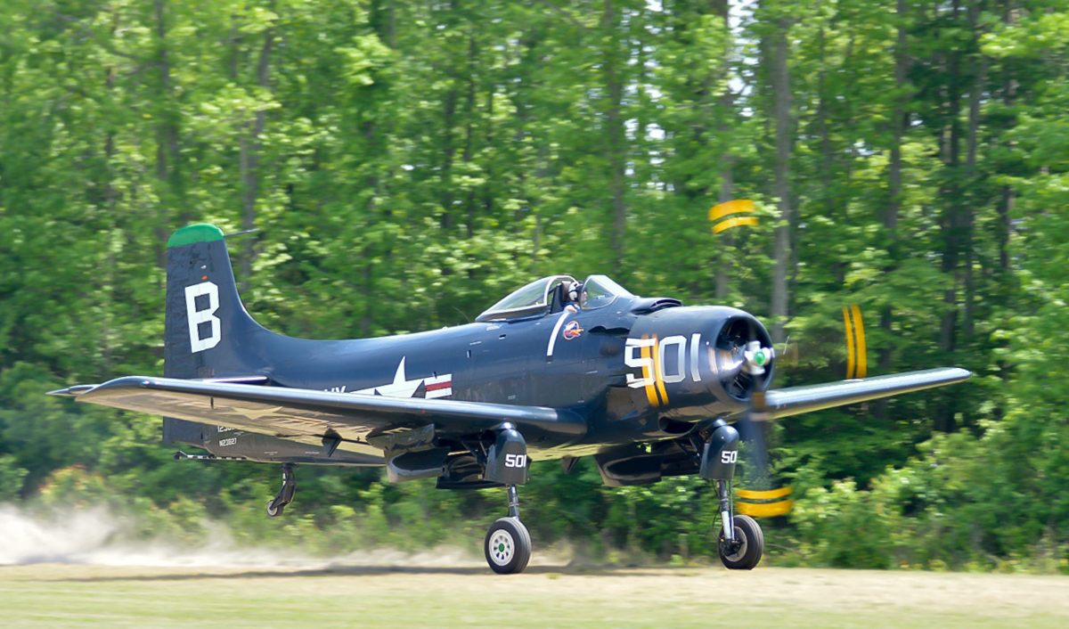 Military - Attack - A-1D Skyraider - 2015 05 - Military Aviation Museum - 03