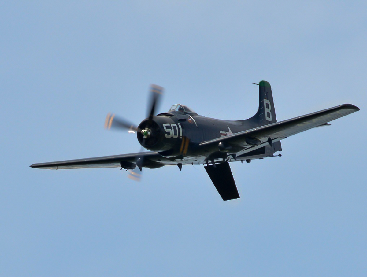 Military - Attack - A-1D Skyraider - 2015 05 - Military Aviation Museum - 07