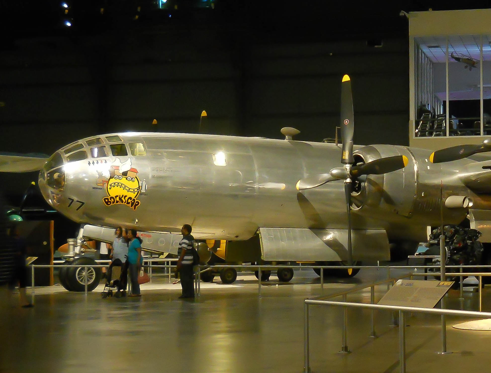 Military - Bomber - B-29 Superfortress - 2014 06 - Air Force Museum - 01