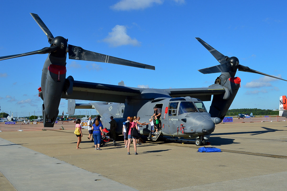 Military - Cargo - CV-22 Osprey - 2015 09 - Oceana - 101 (18)