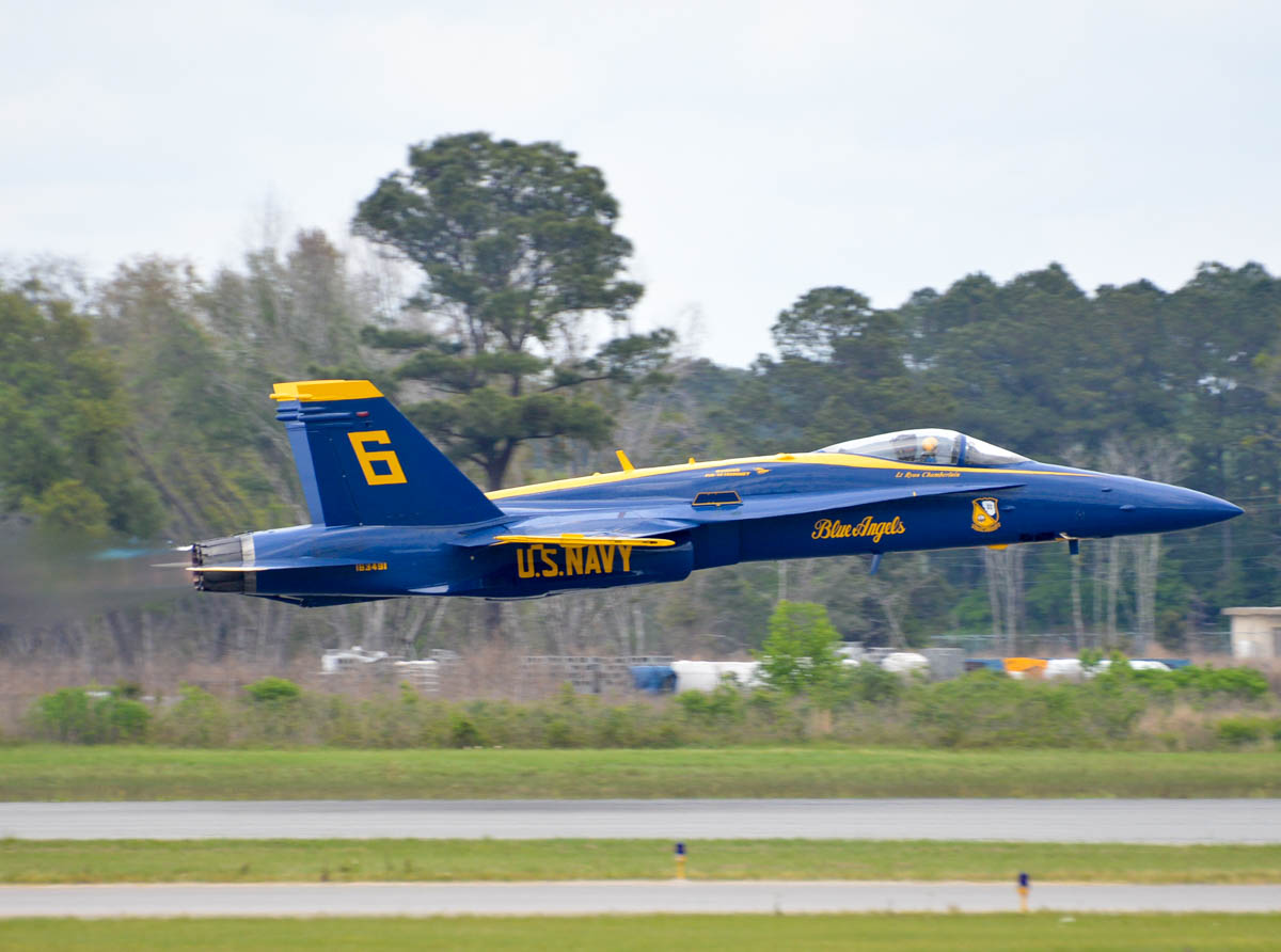 Military - Fighter - F-18 Hornet - 2015 04 - Beaufort Airshow - 119 - Blue Angels