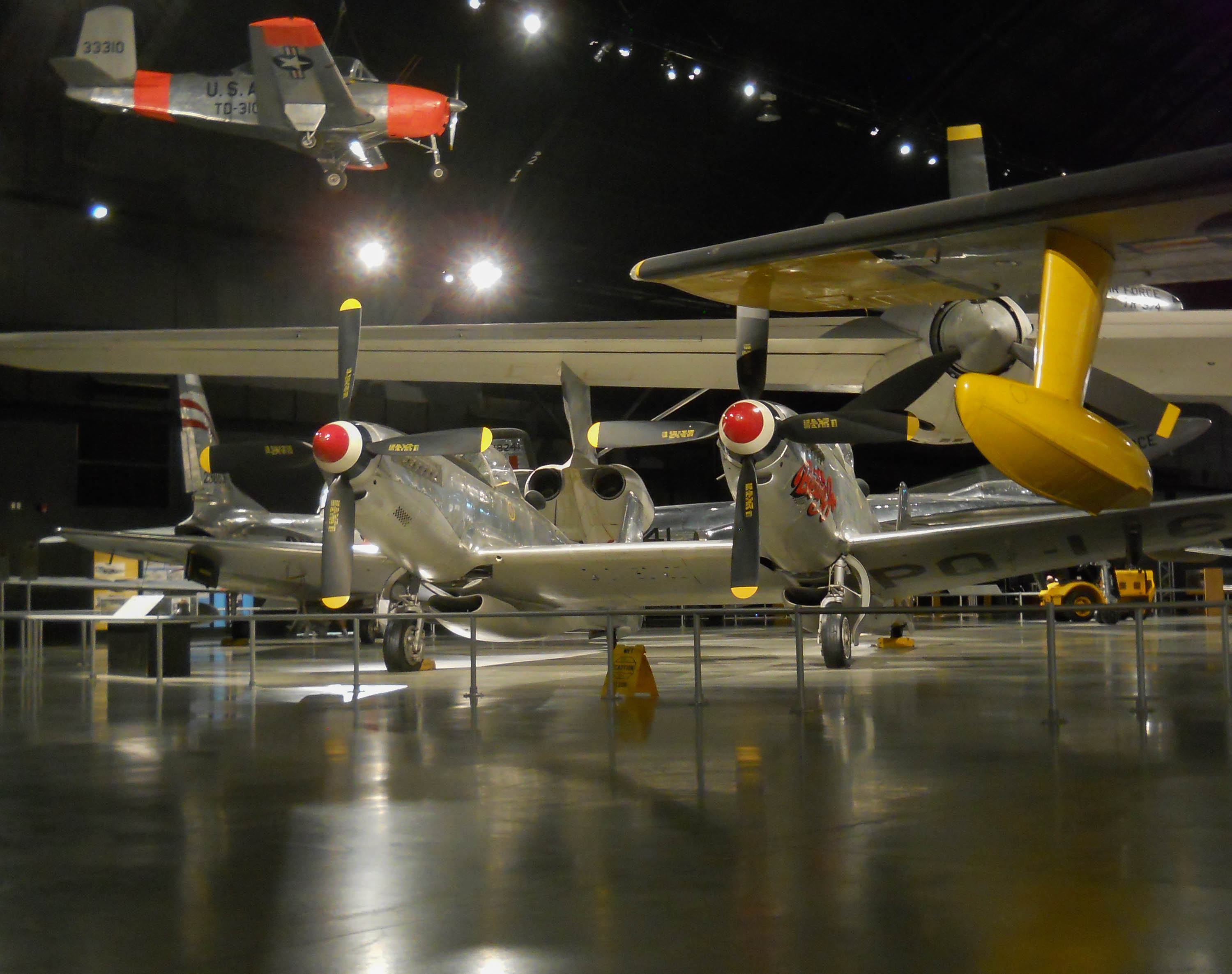 Military - Fighter - F-82B Twin Mustang - 2014 06 - Air Force Museum - 05