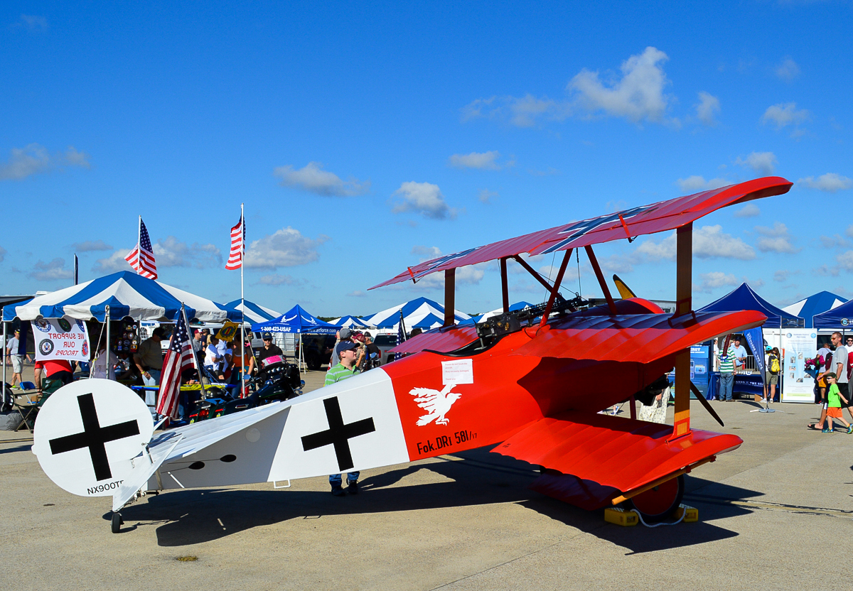 Military - Fighter - Fokker DR1 Triplane (Replica) - 2015 09 - Oceana - 103