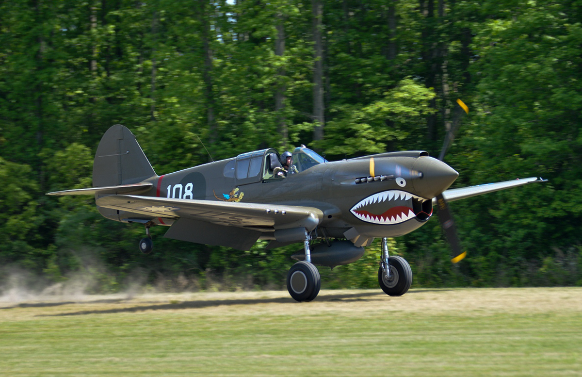 Military - Fighter - P-40E Kittyhawk - 2015 05 - Military Aviation Museum - 05