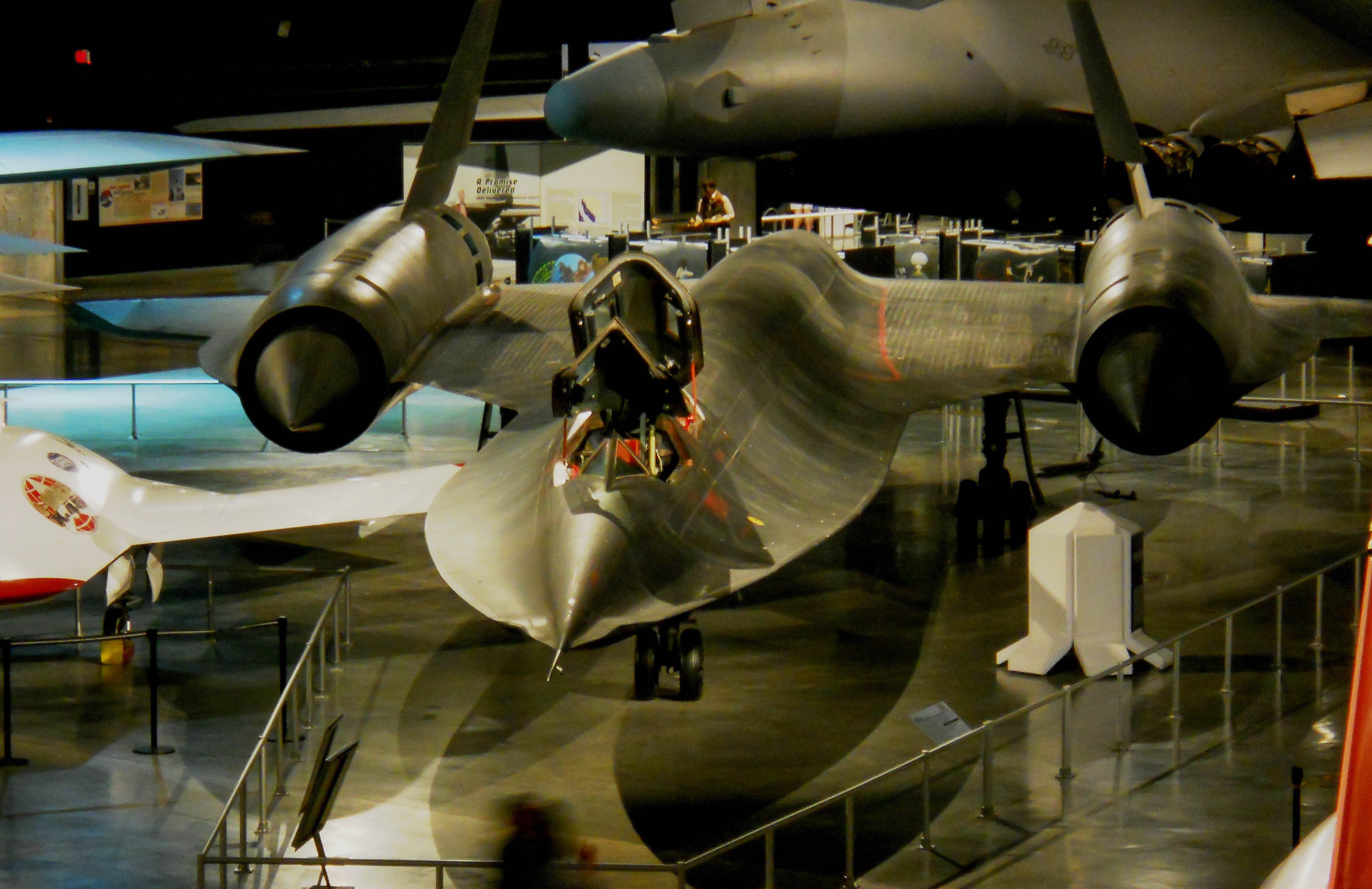 Military - Reconnaissance - SR-71A Blackbird - 2014 06 - Air Force Museum - 01