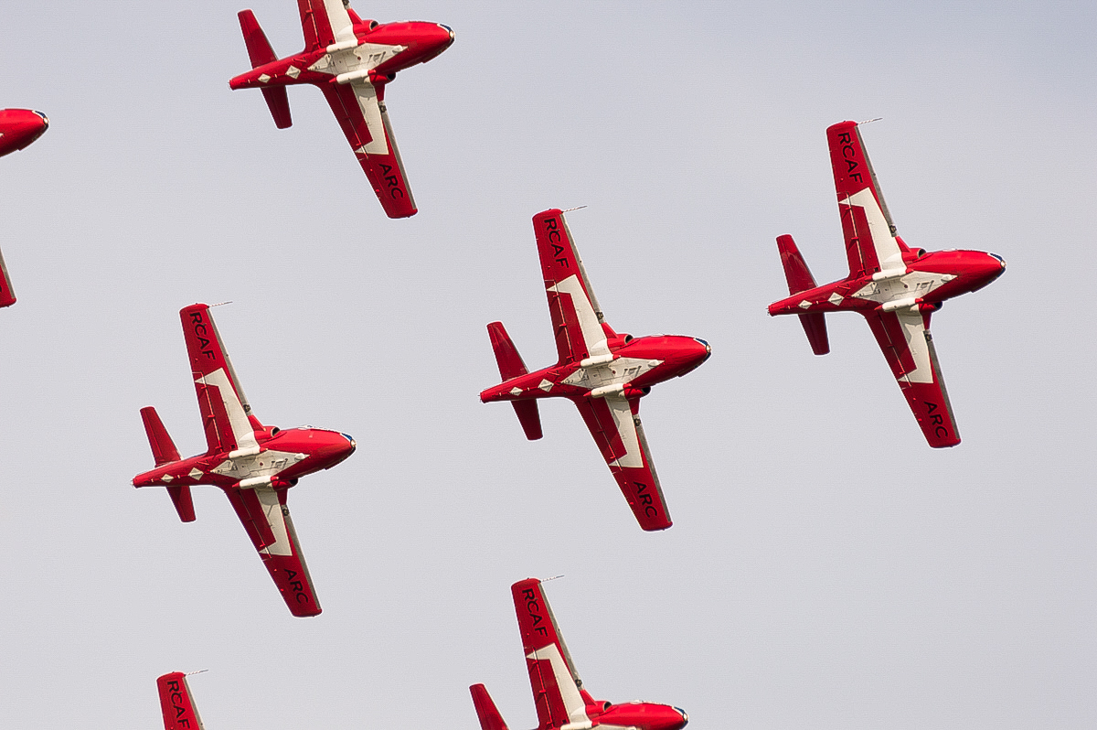 Military - Trainer - CT-114 Tudors - 2015 05 - Anderson SC Airshow - 193 - Snowbirds