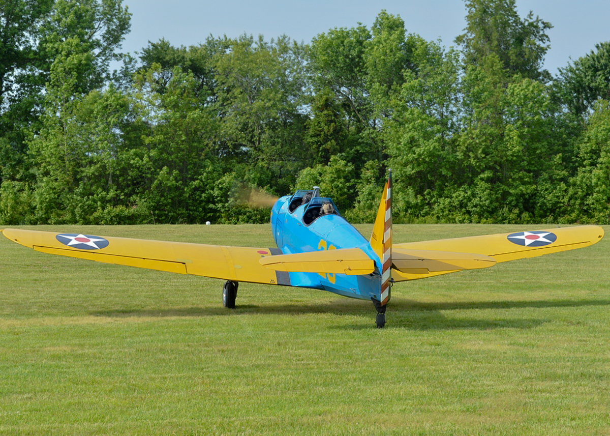 Military - Trainer - PT-19 Cornell - 2015 05 - Military Aviation Museum - 01