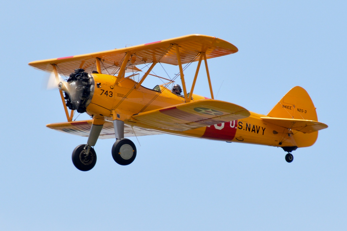 Military - Trainer - Stearman - 2015 05 - Military Aviation Museum - 05