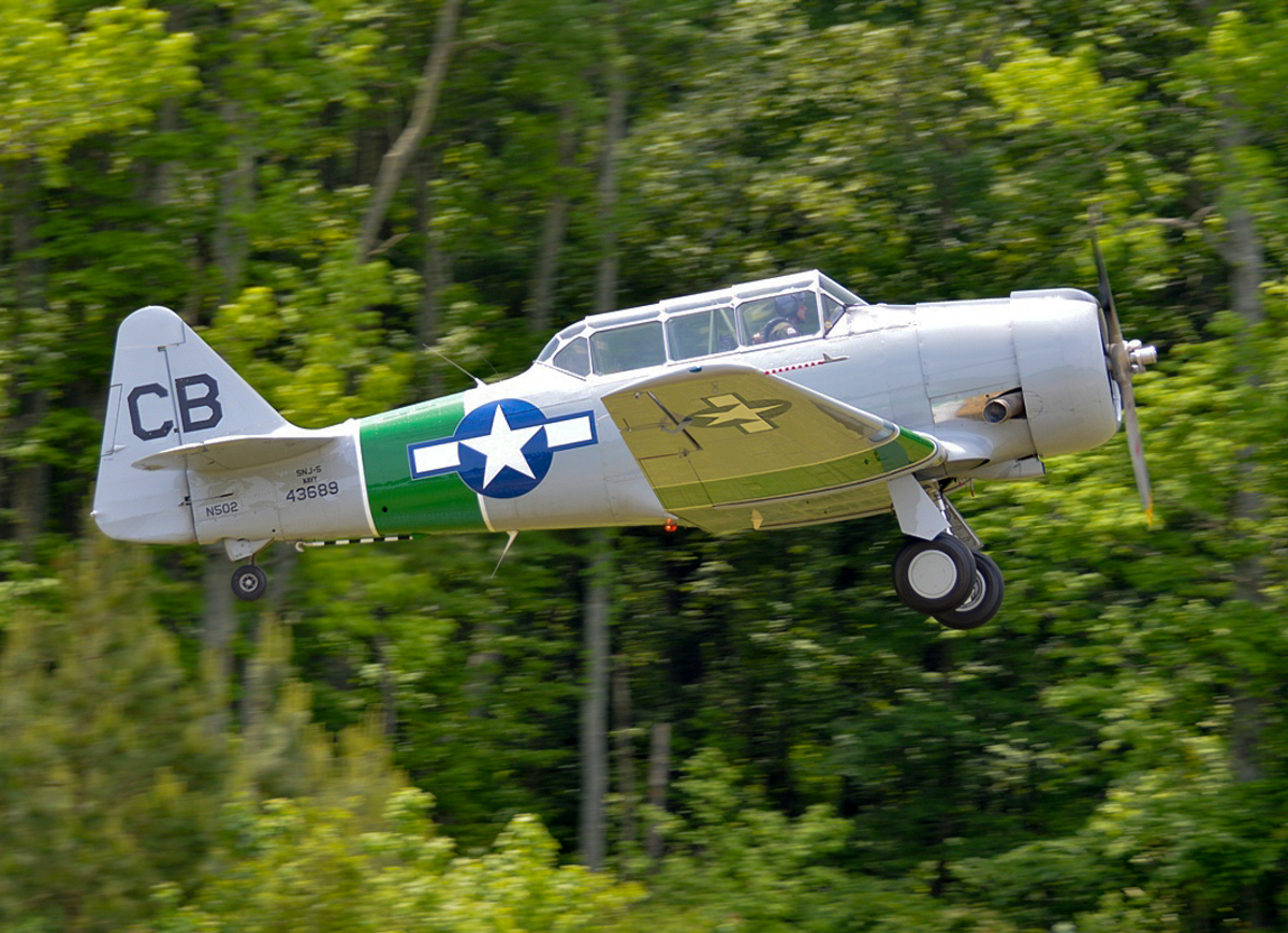 Military - Trainer - T-6 Texan - 2015 05 - Military Aviation Museum - 05