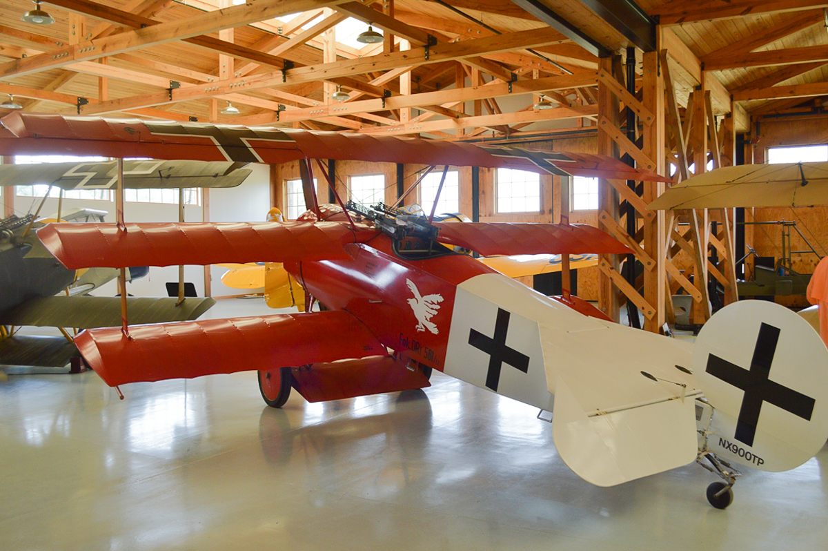 Military Aviation Museum - WW 1 Hanger - 01