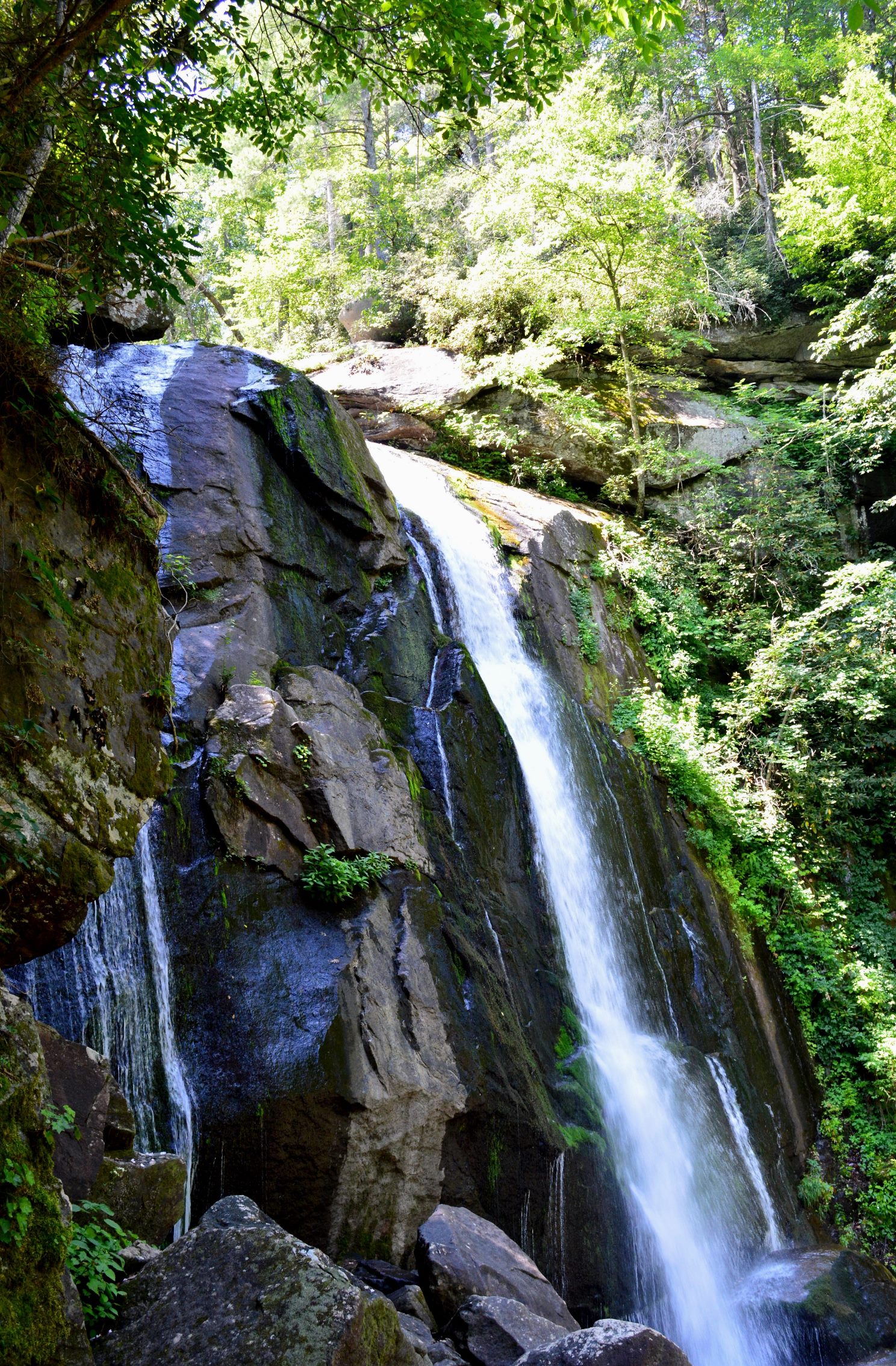 South Mountain SP - 2014 07 - High Schoals Falls - 01