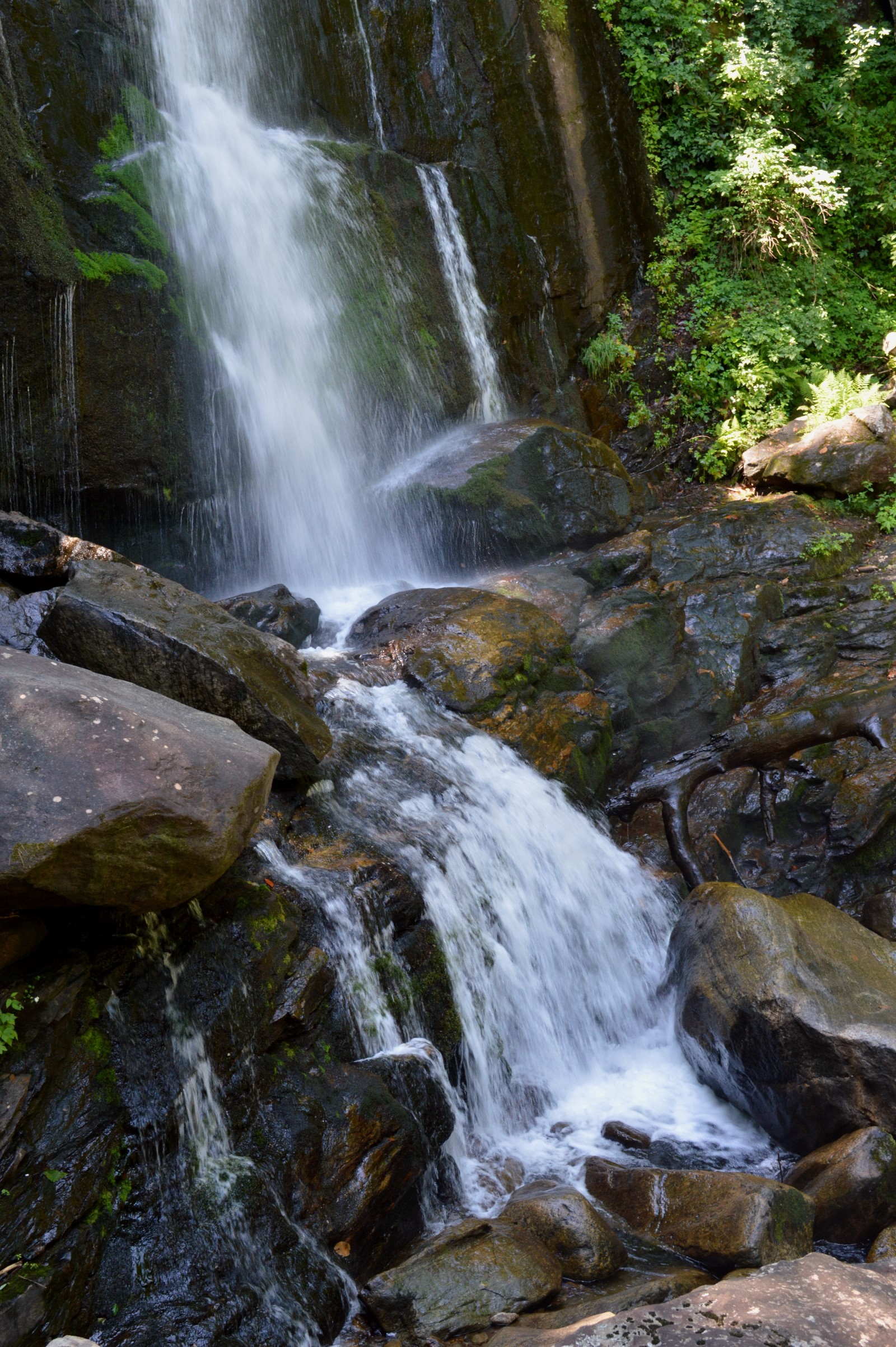 South Mountain SP - 2014 07 - High Schoals Falls - 04