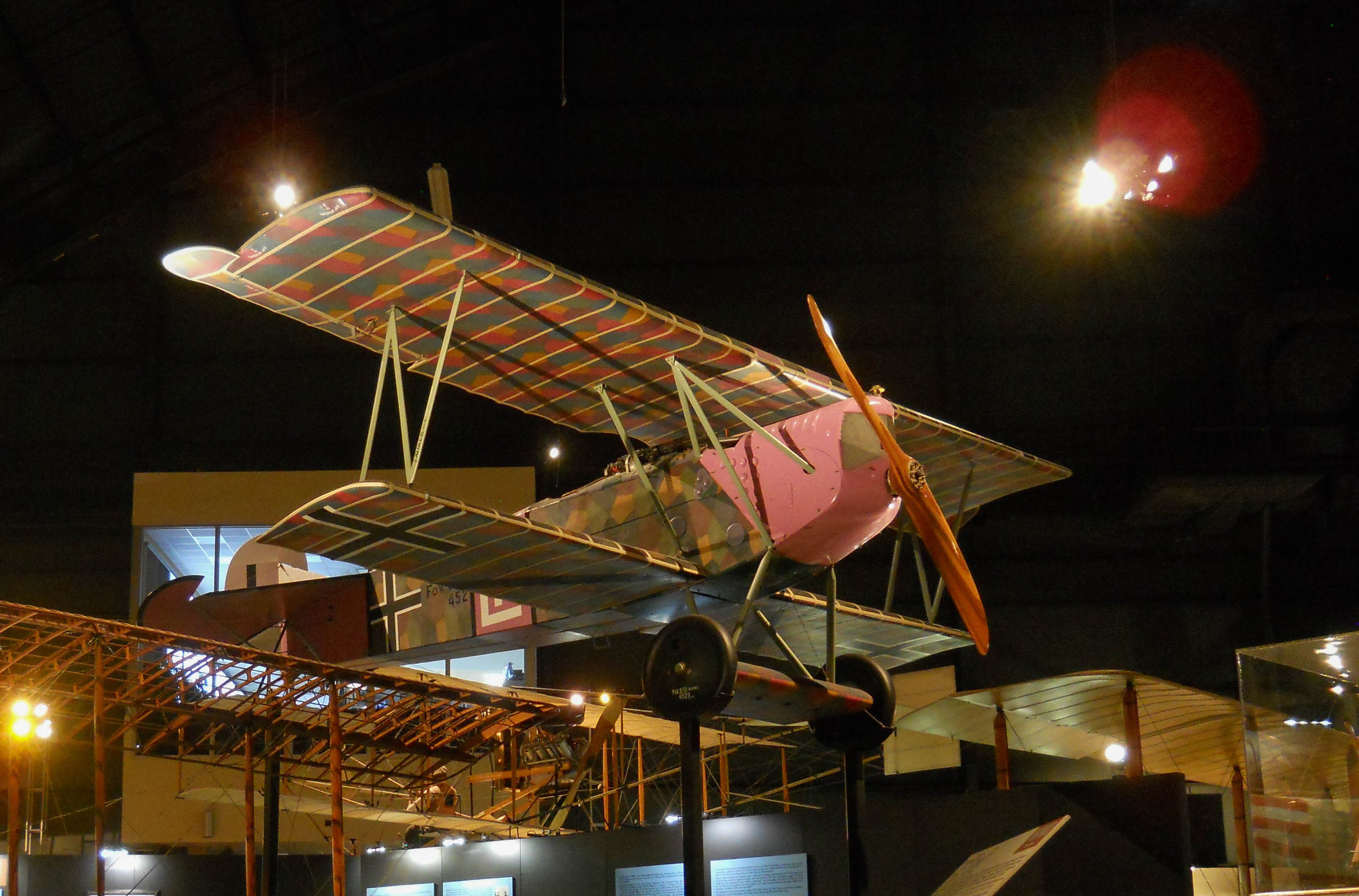 copy28_Military - Fighter - Fokker D VII - 2014 06 - Air Force Museum - 01